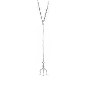 TN005: Trident Long Drop Necklace