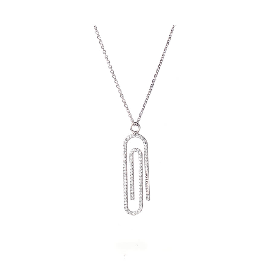 CCN001D: Diamond Clip Necklace