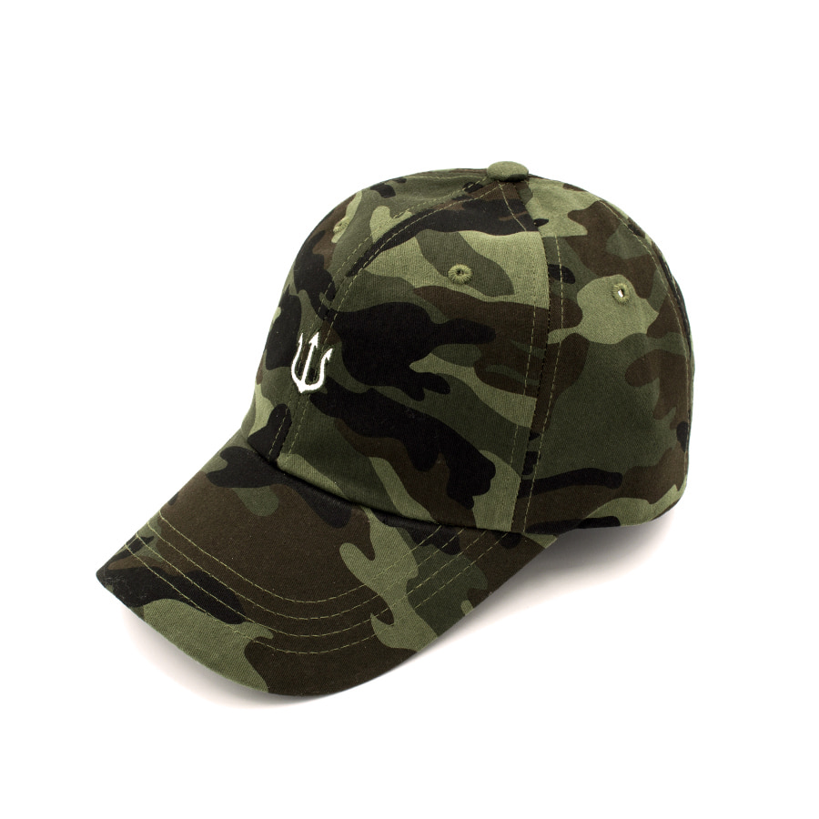 HW-BC003 : Camouflage│Trident Cap