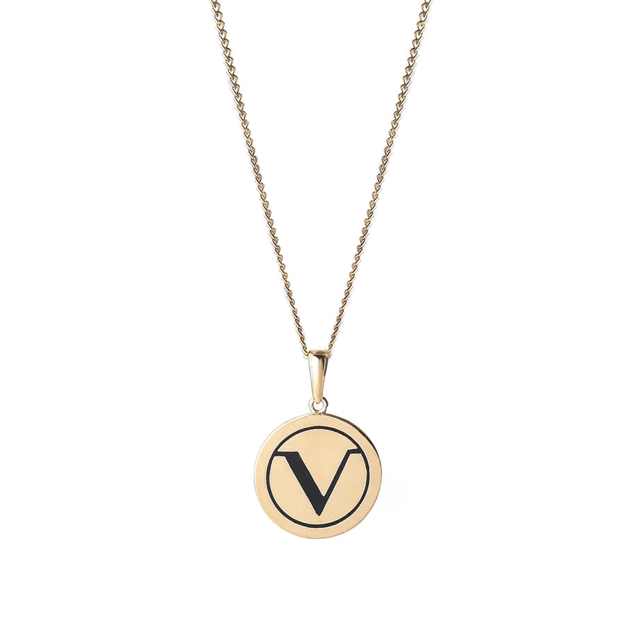 VRTCN01 : VRT COIN Pendant Necklace 14K,18K (20mm)