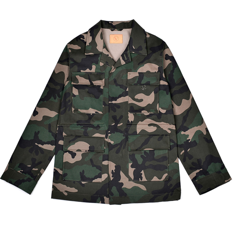VRT19RJ001 : Camouflage│VRT Military Jacket