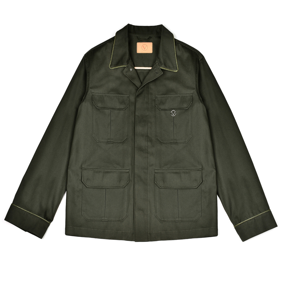 VRT19RJ002 : Khaki│VRT Military Jacket