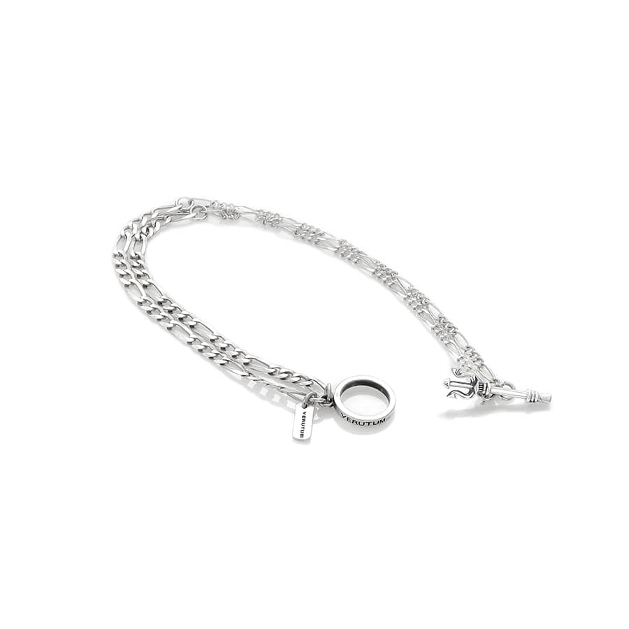 C025 : Trident Retro Chain Bracelet