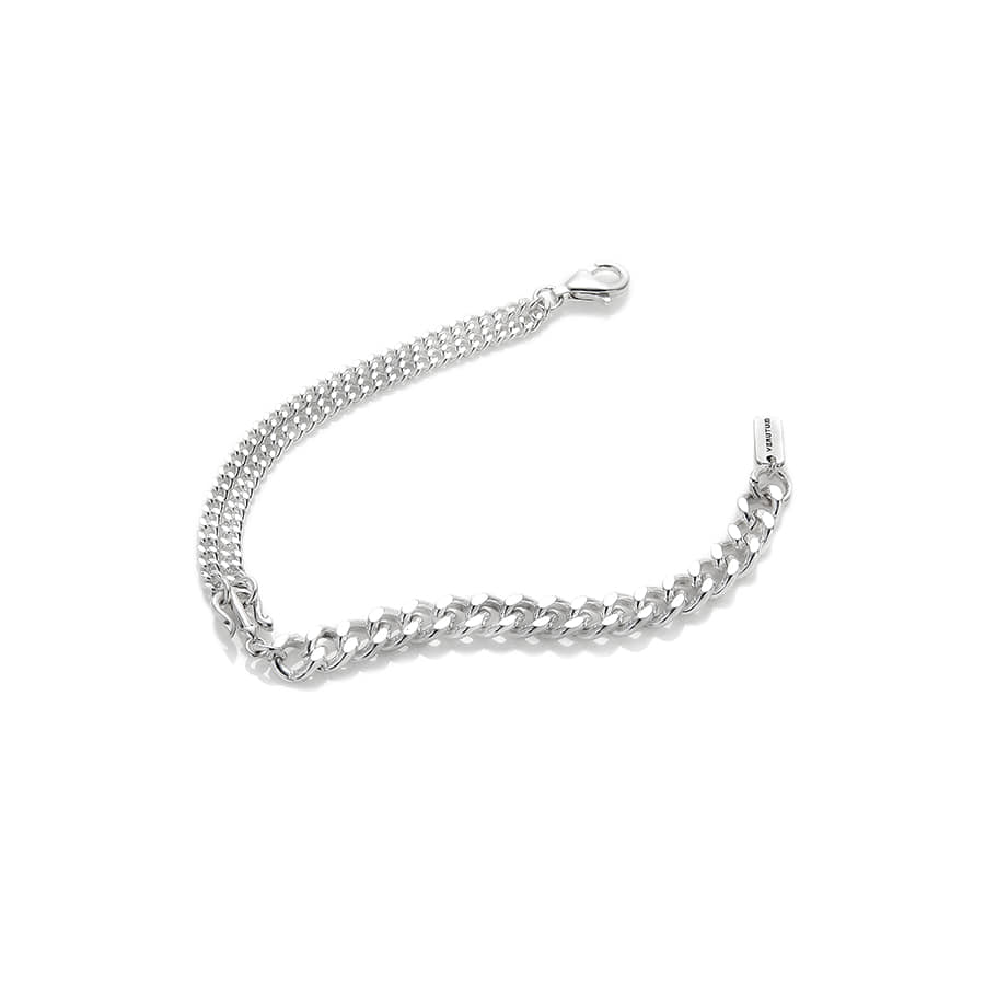 C026 : Trident half Chain Bracelet